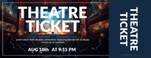 Theatre Ticket Template for Word