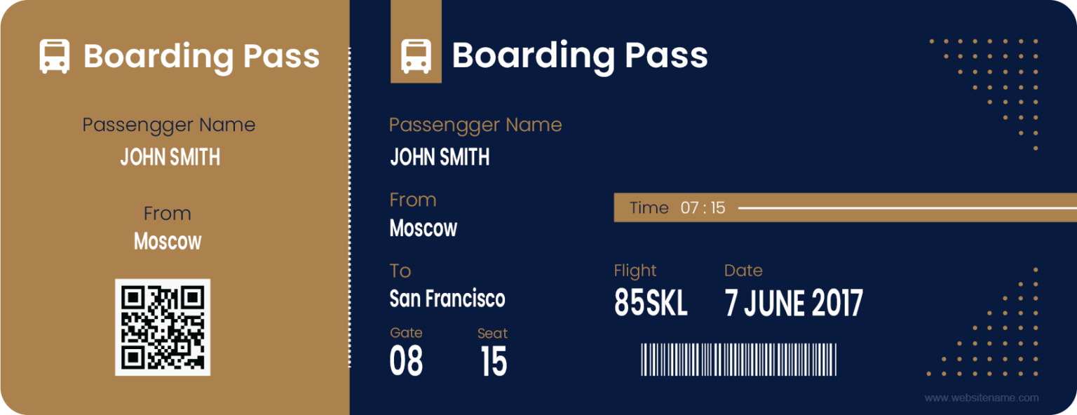 20+ Fake Bus Ticket Templates for Word | Download Edit Print