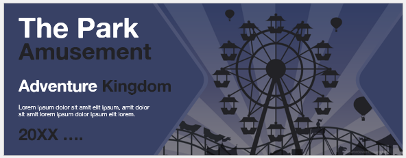 Amusement Ride Ticket Template for Word